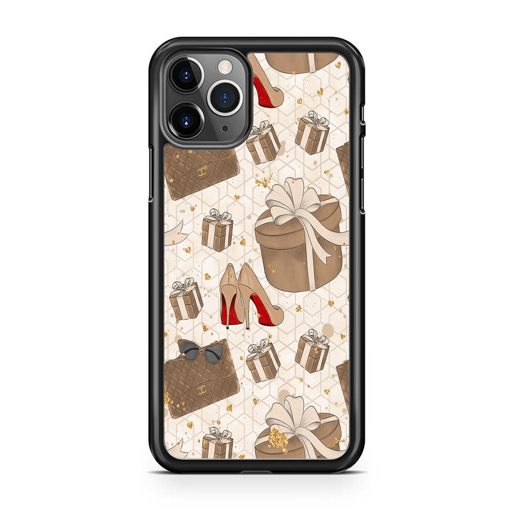 Collage Brown Collection iPhone 11 Pro Case