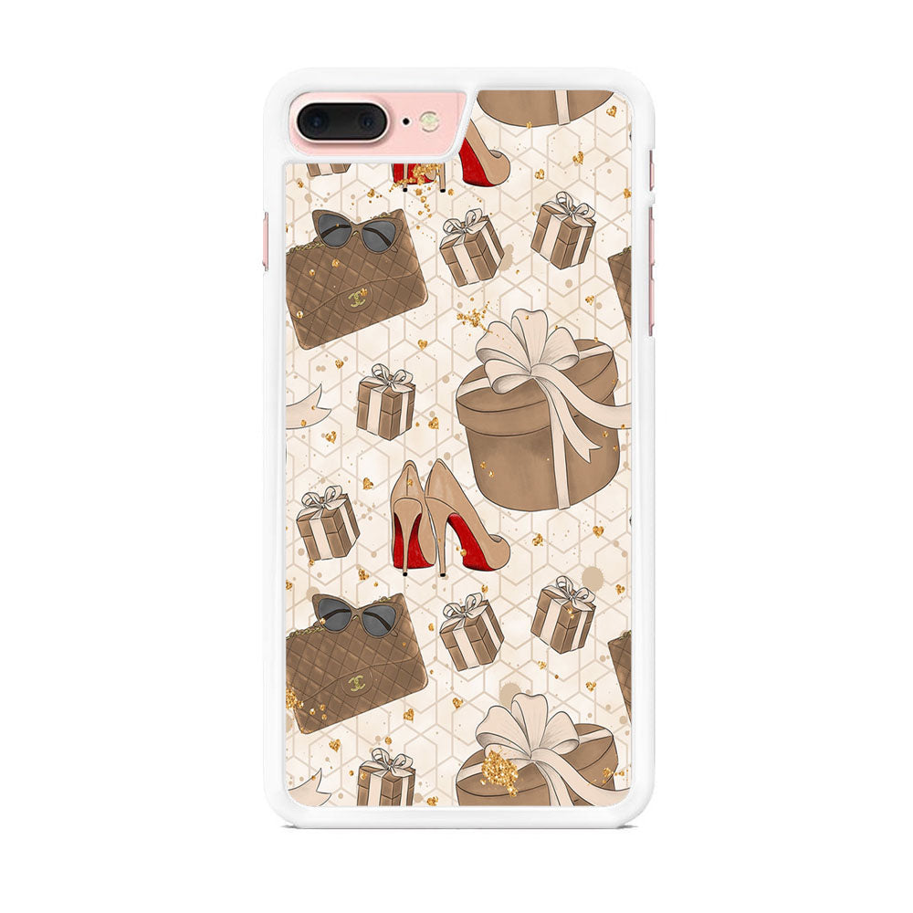 Collage Brown Collection iPhone 8 Plus Case