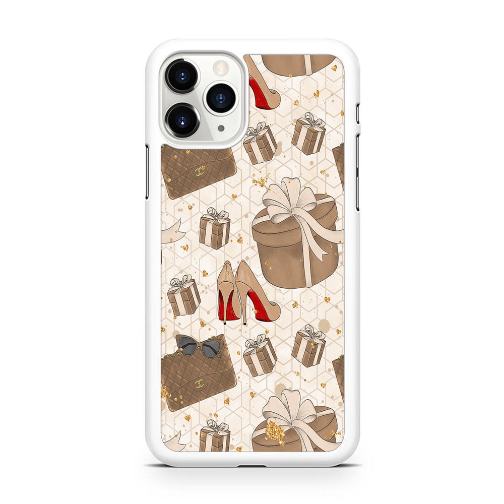 Collage Brown Collection iPhone 11 Pro Case