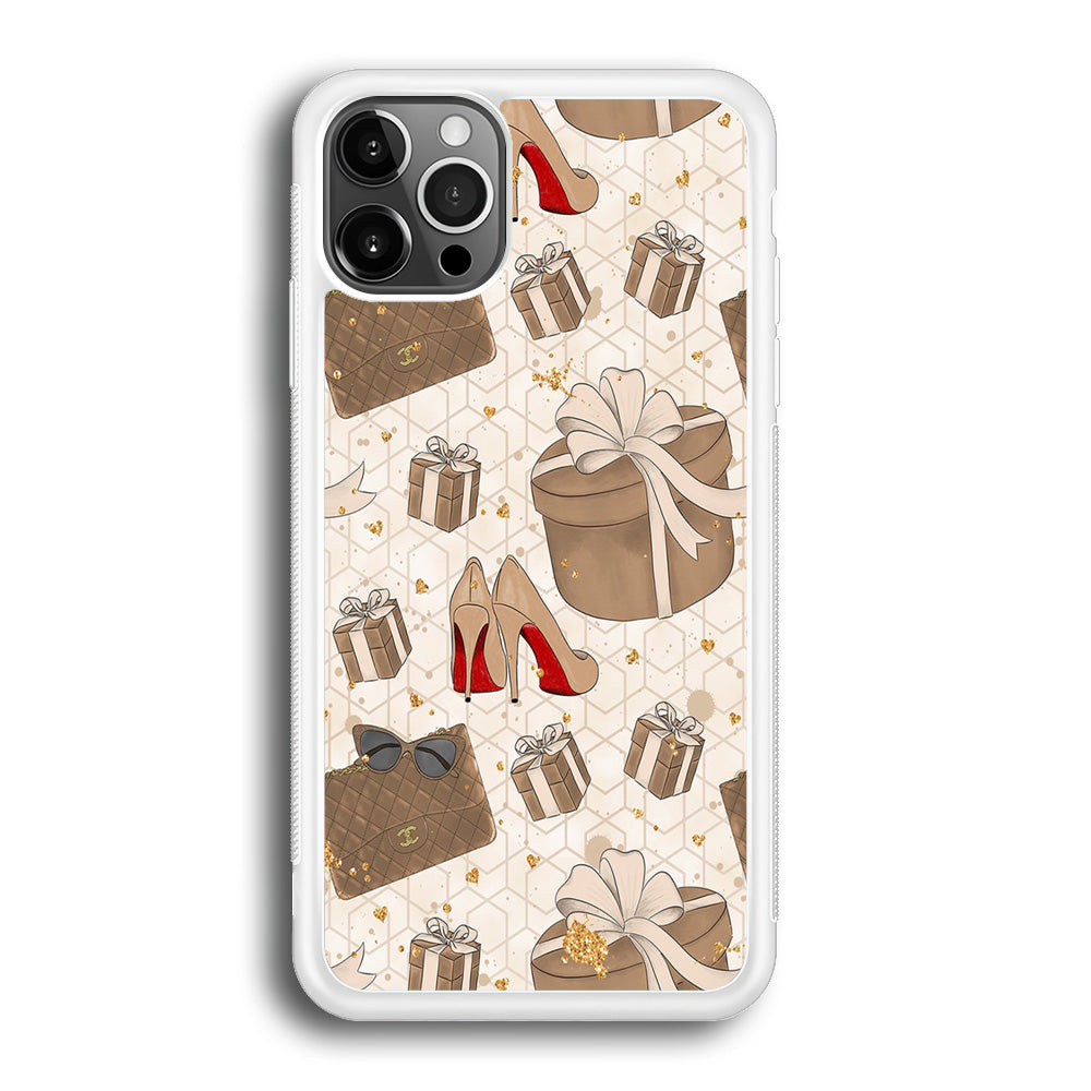 Collage Brown Collection iPhone 12 Pro Max Case - Octracase