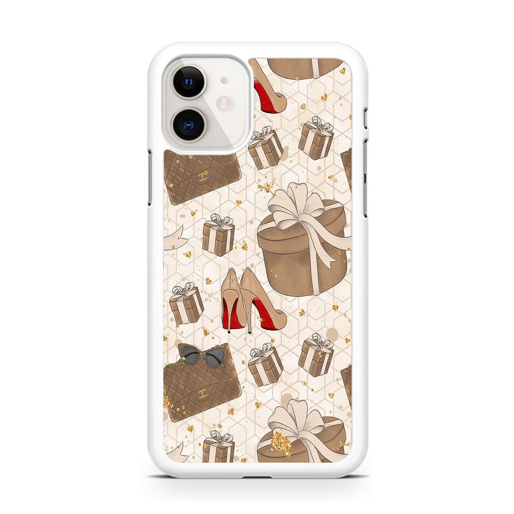 Collage Brown Collection iPhone 11 Case