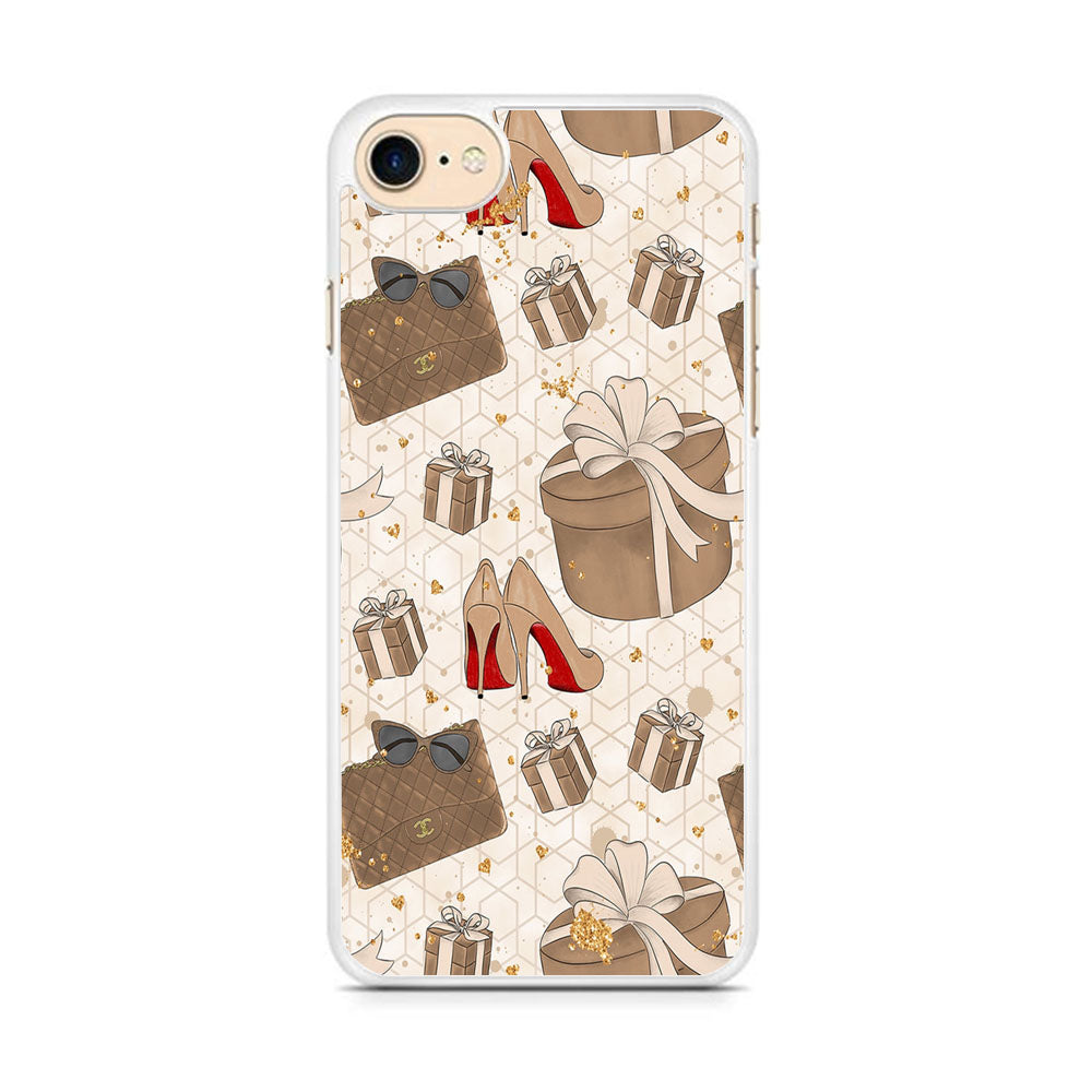 Collage Brown Collection iPhone 7 Case