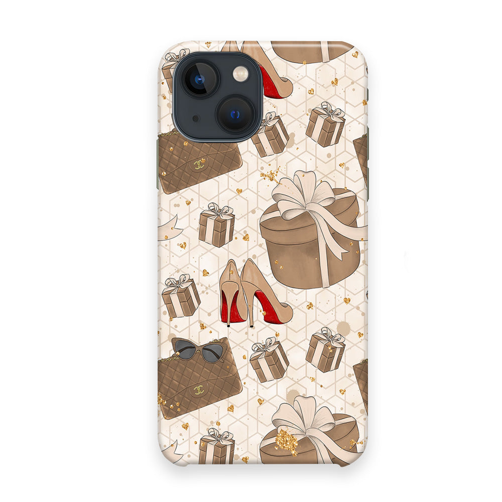 Collage Brown Collection iPhone 13 Case - Octracase