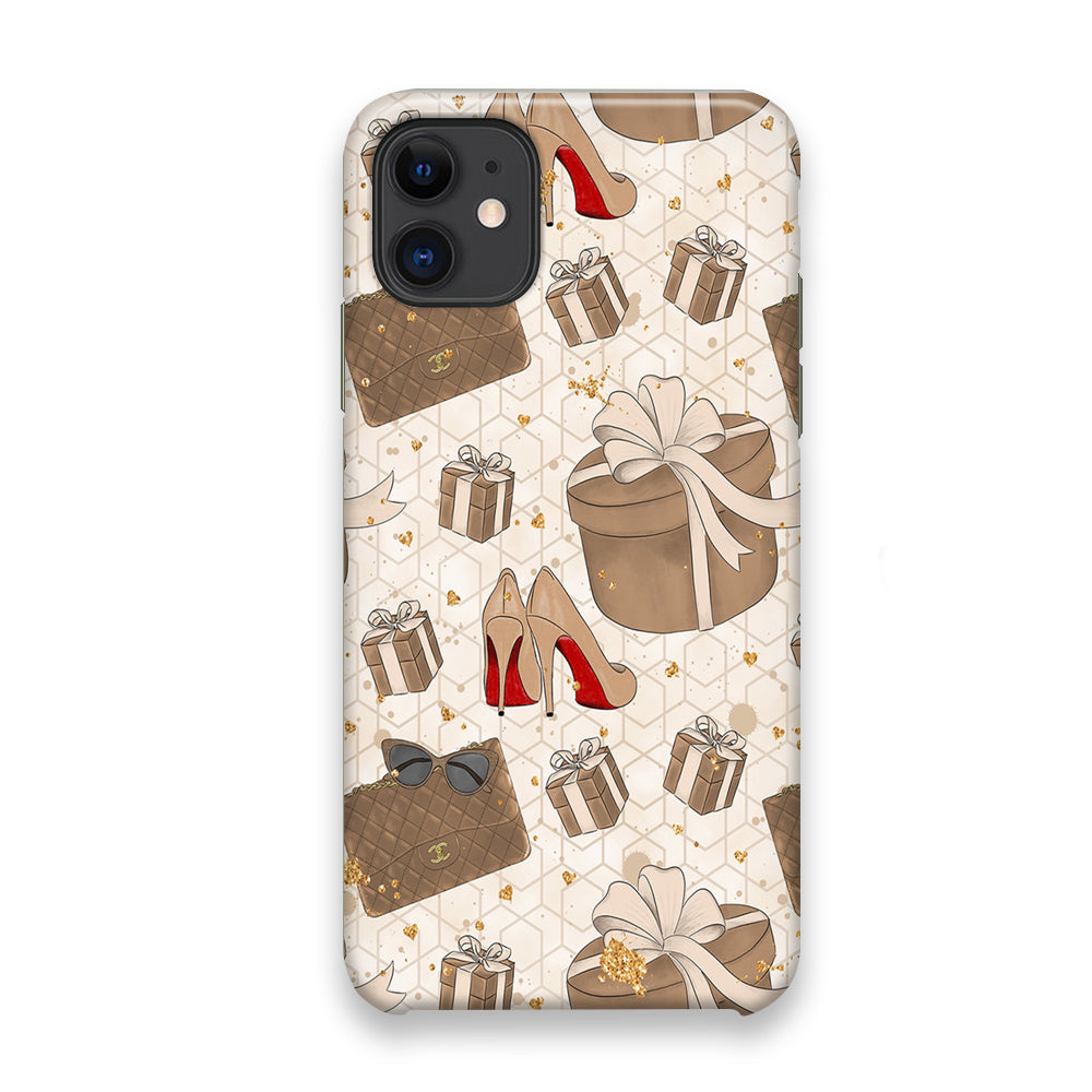 Collage Brown Collection iPhone 11 Case