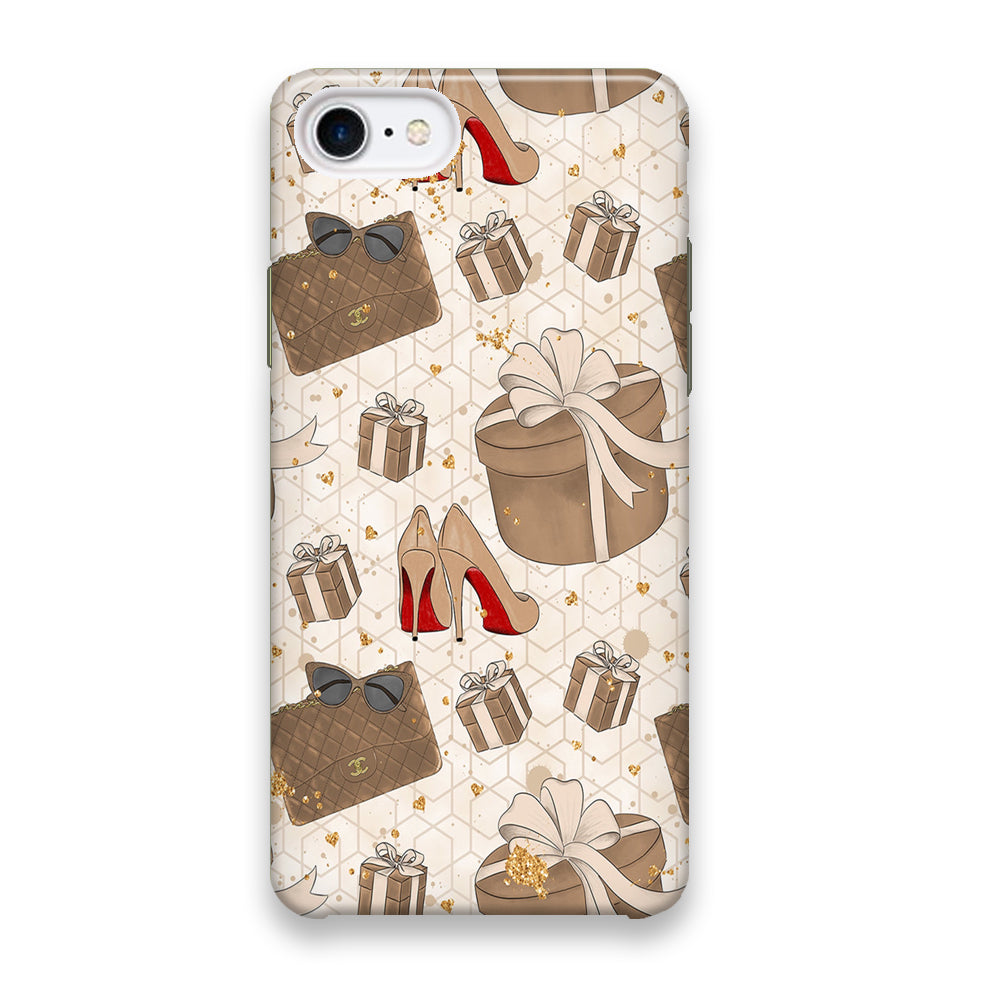 Collage Brown Collection iPhone 7 Case