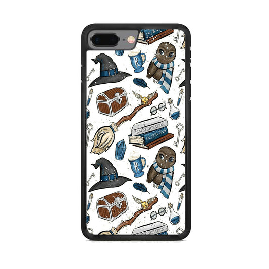 Collage Harry Potter Blue Magic Tools iPhone 7 Plus Case