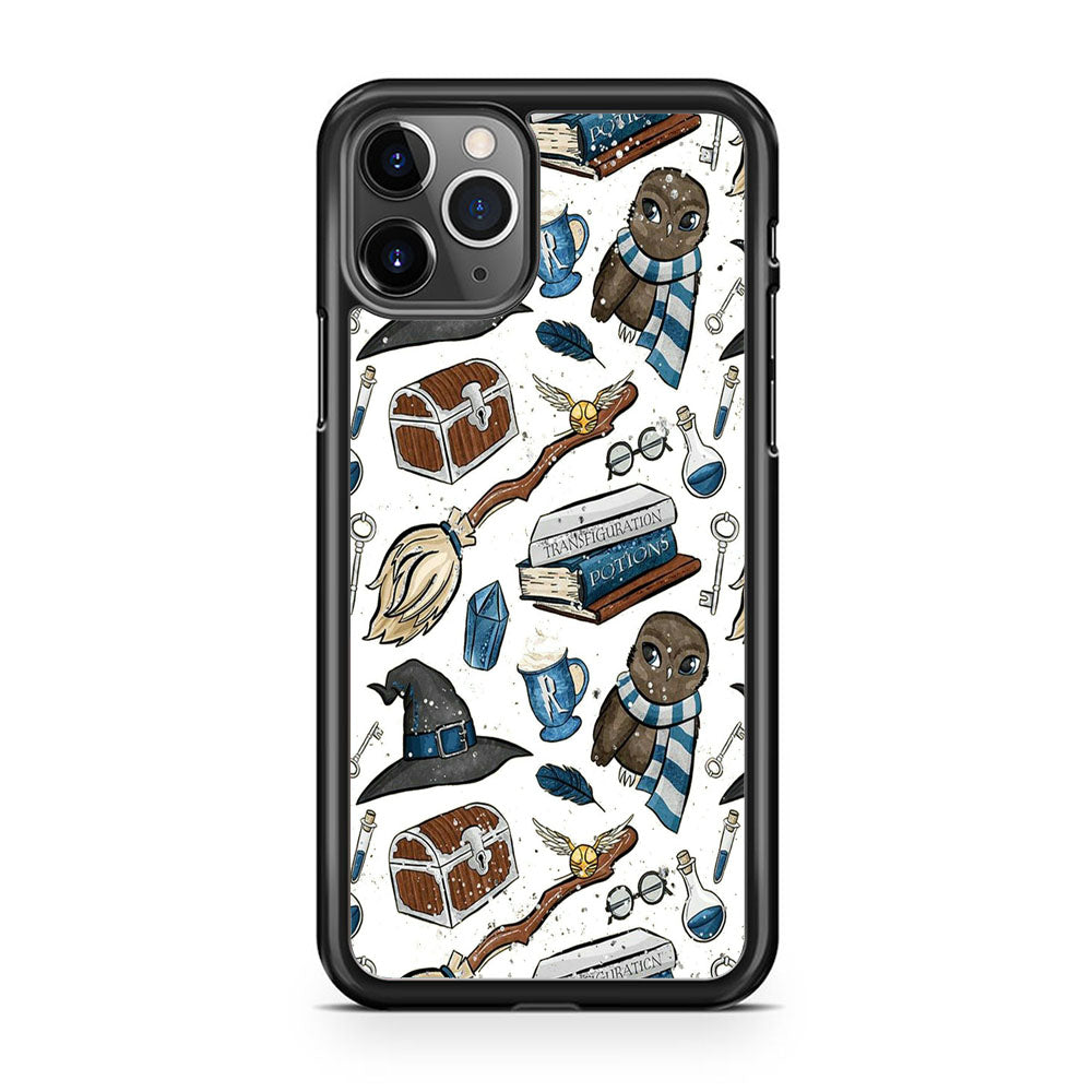 Collage Harry Potter Blue Magic Tools iPhone 11 Pro Case