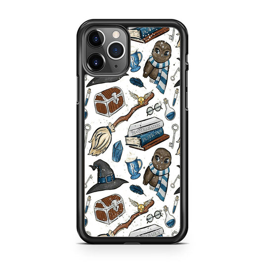 Collage Harry Potter Blue Magic Tools iPhone 11 Pro Case