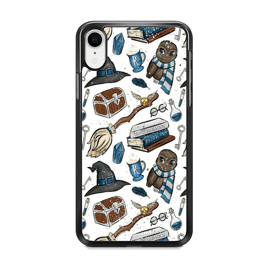 Collage Harry Potter Blue Magic Tools iPhone XR Case