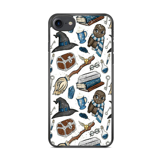 Collage Harry Potter Blue Magic Tools iPhone 7 Case