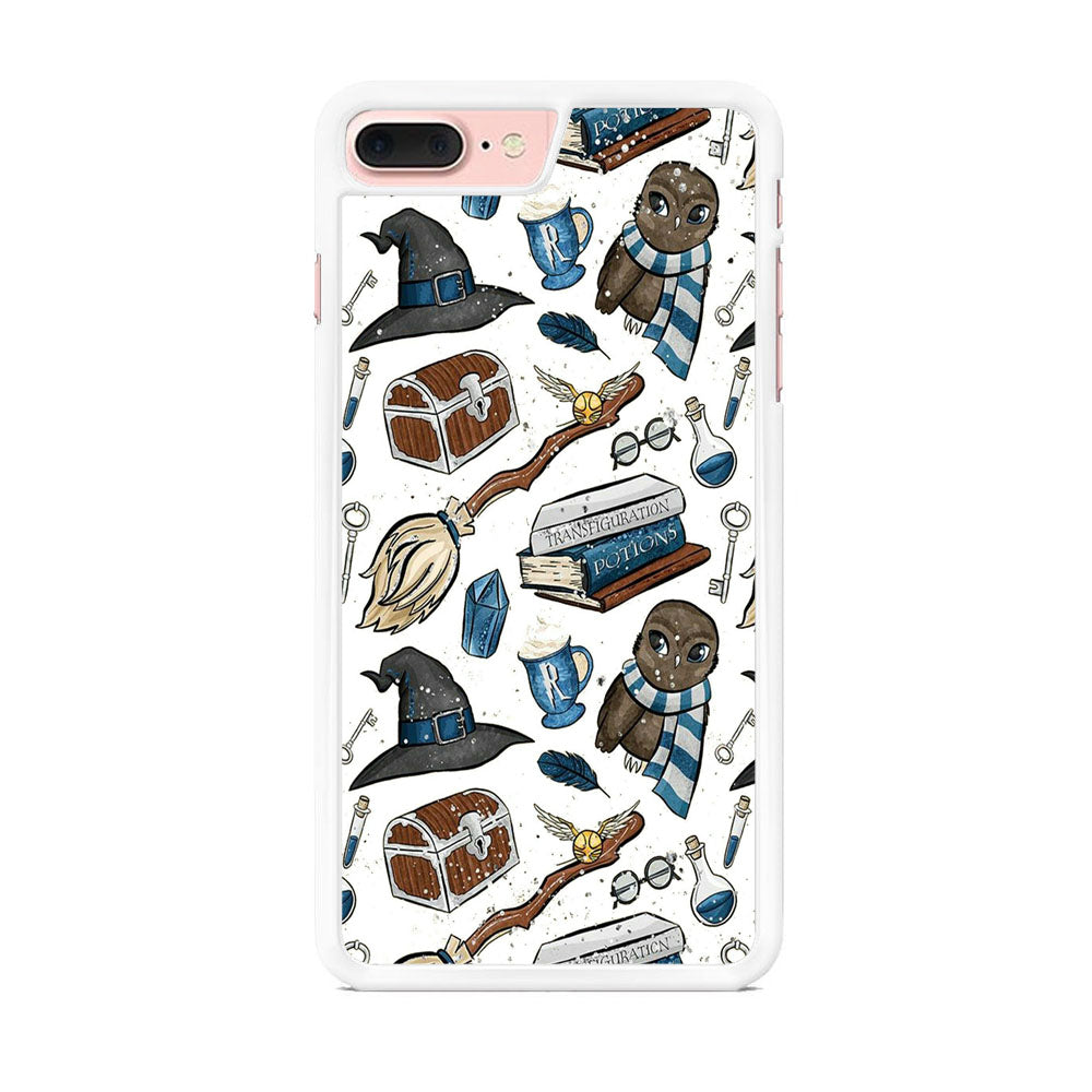 Collage Harry Potter Blue Magic Tools iPhone 8 Plus Case