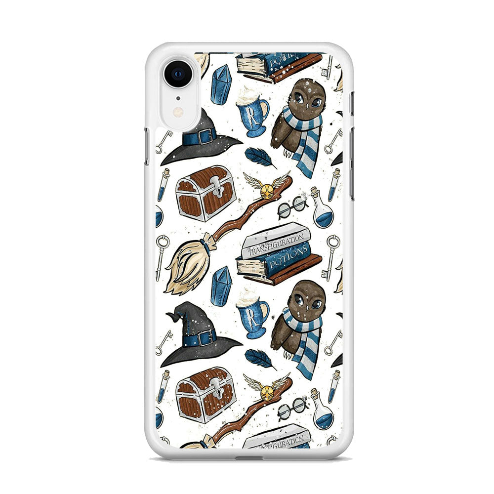 Collage Harry Potter Blue Magic Tools iPhone XR Case