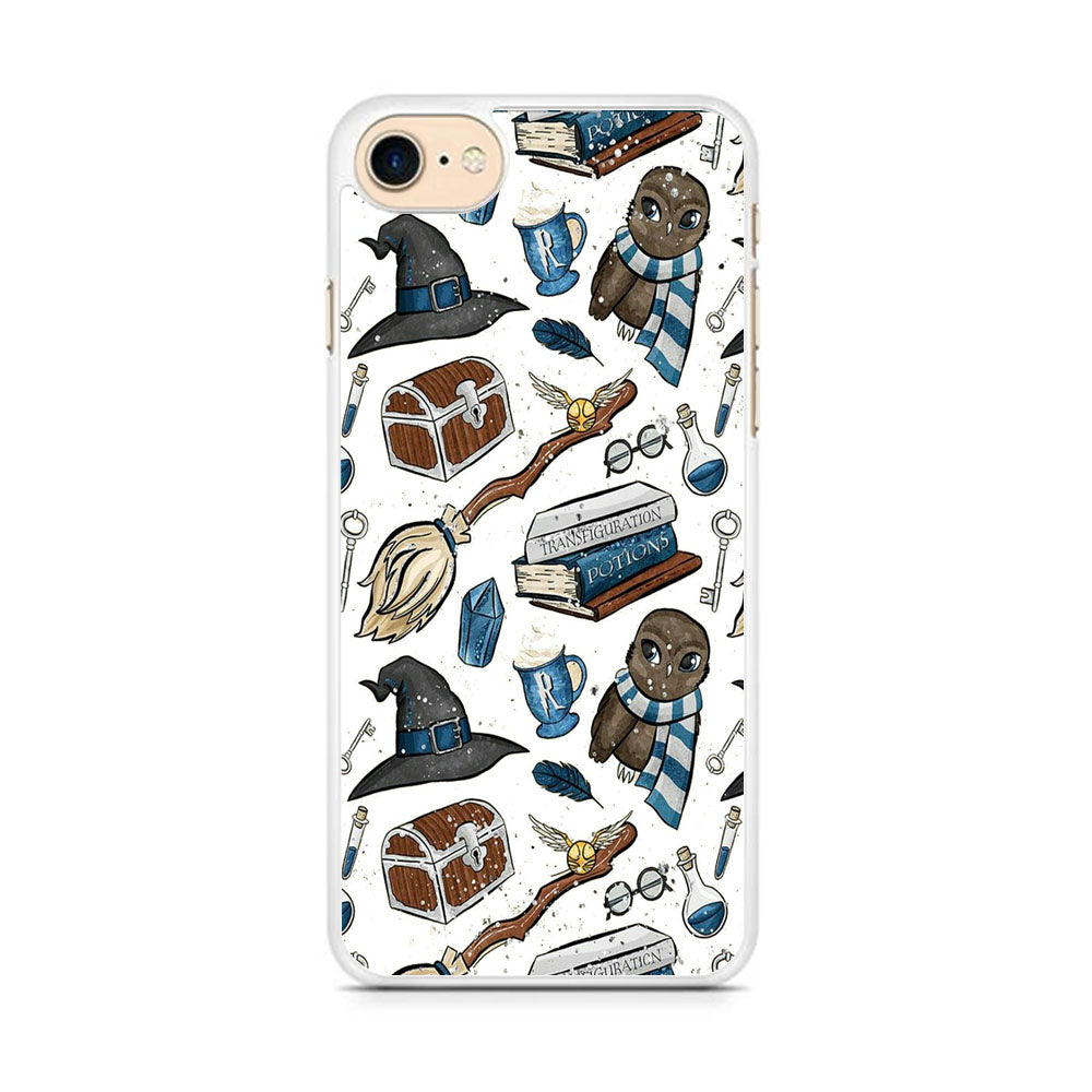 Collage Harry Potter Blue Magic Tools iPhone 8 Case