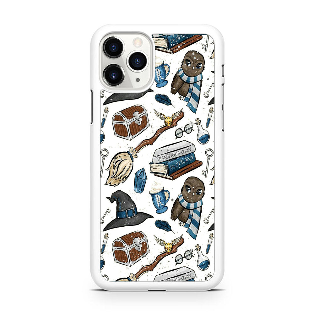 Collage Harry Potter Blue Magic Tools iPhone 11 Pro Case