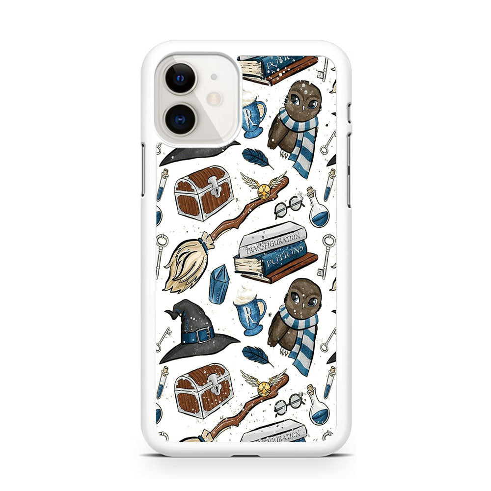 Collage Harry Potter Blue Magic Tools iPhone 11 Case