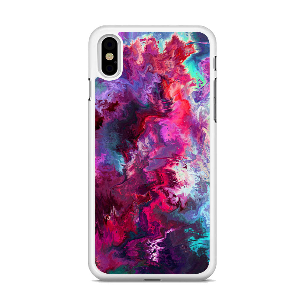 Colour Mix Water Shadow iPhone X Case