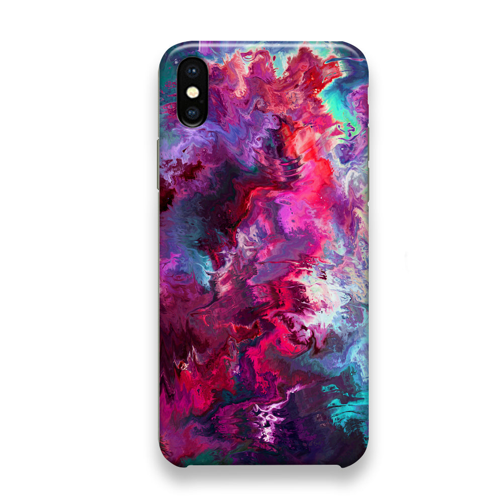 Colour Mix Water Shadow iPhone X Case