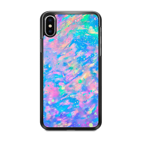 Colour Sky Splash iPhone X Case