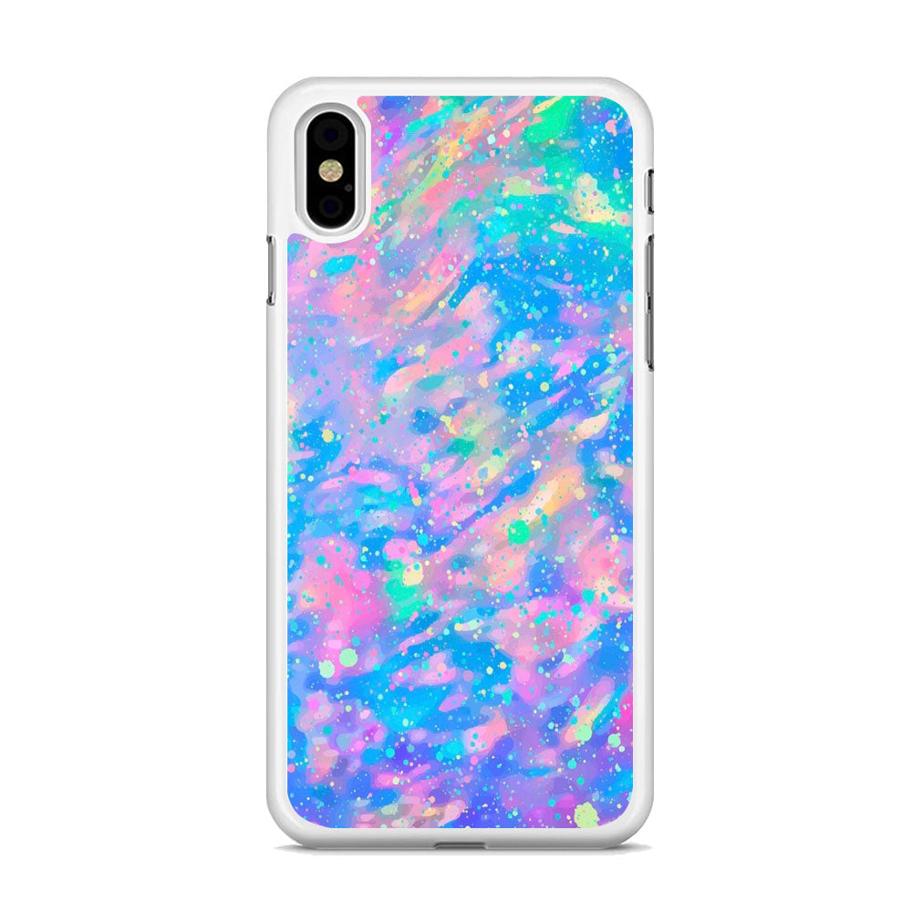 Colour Sky Splash iPhone Xs Case