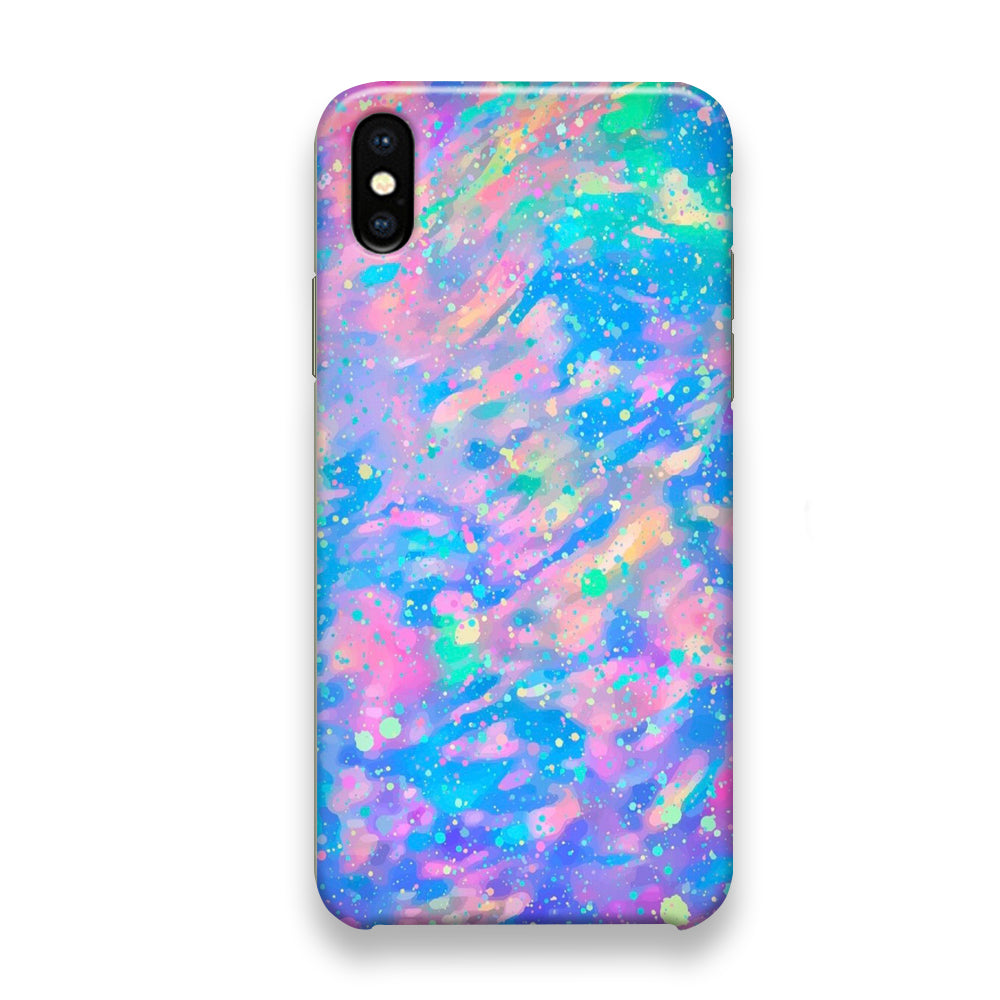 Colour Sky Splash iPhone Xs Case