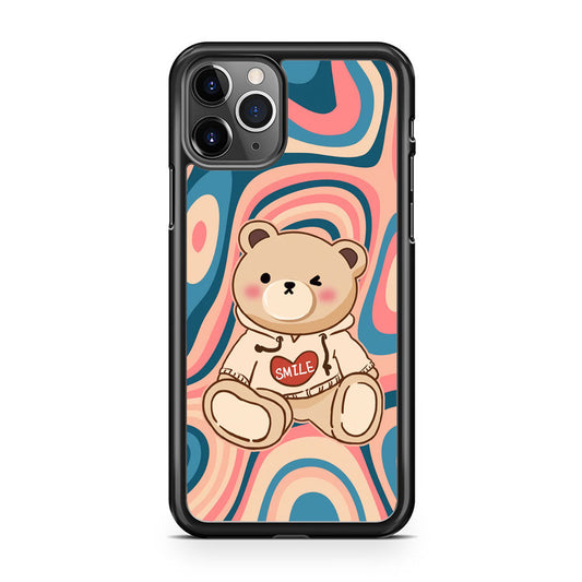 Cute Bear with Hoodie iPhone 11 Pro Case