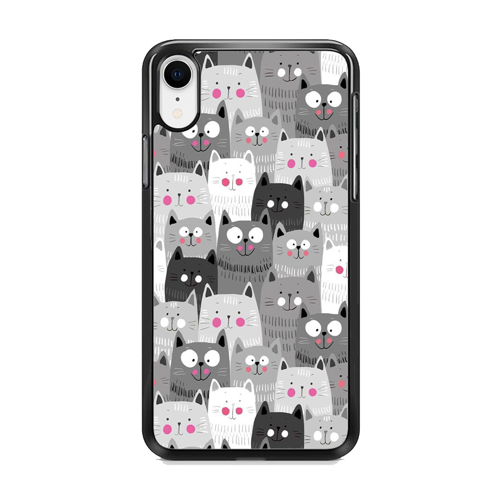 Cute Cat 001 iPhone XR Case - Octracase