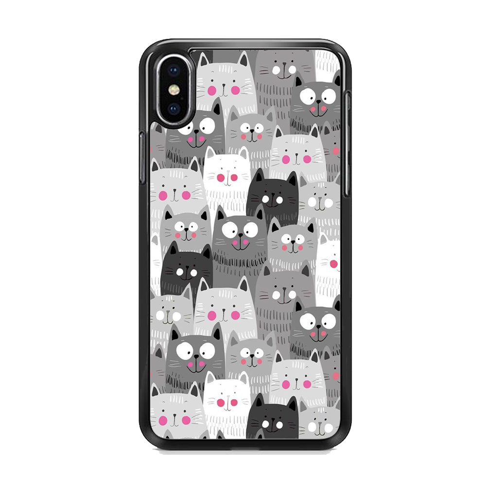 Cute Cat 001  iPhone X Case - Octracase