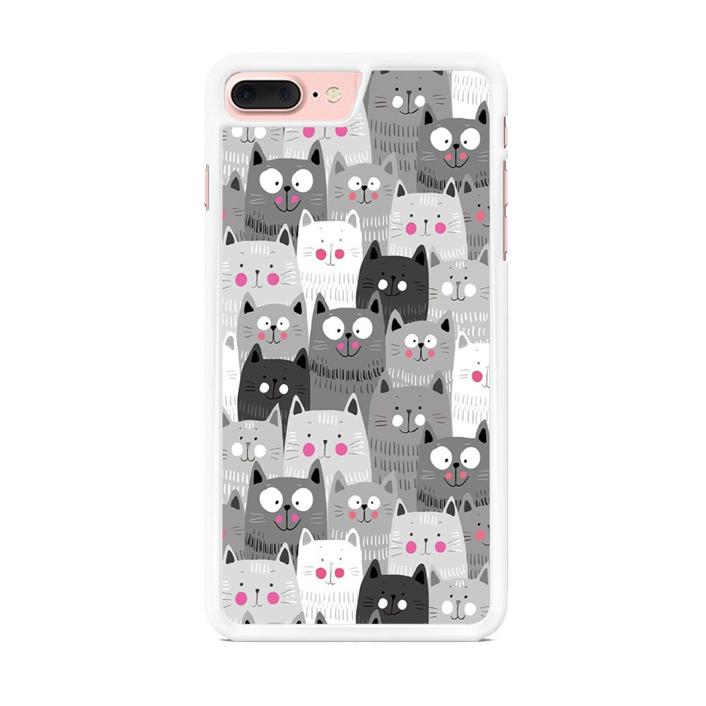 Cute Cat 001 iPhone 8 Plus Case - Octracase