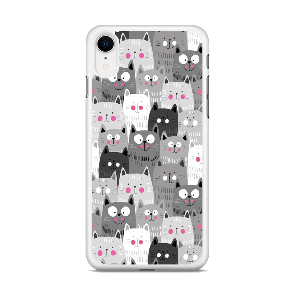 Cute Cat 001 iPhone XR Case - Octracase