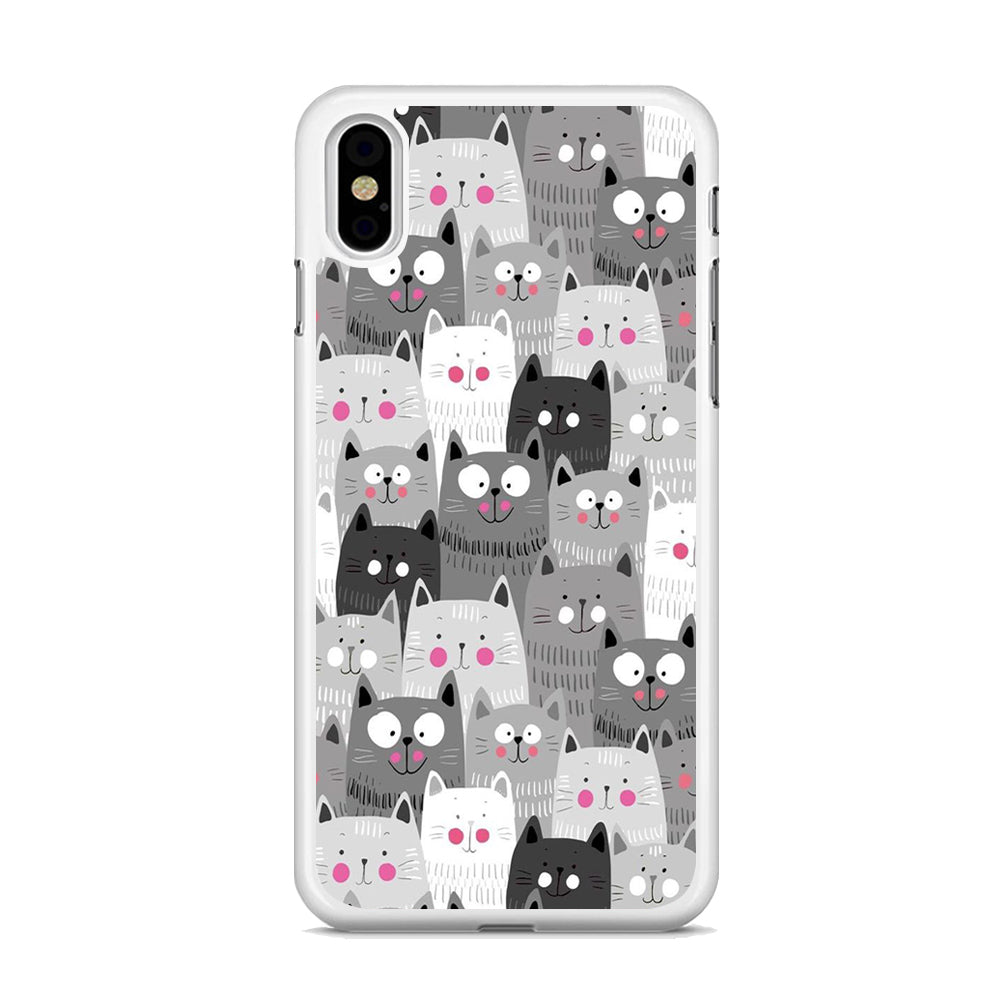 Cute Cat 001  iPhone X Case - Octracase