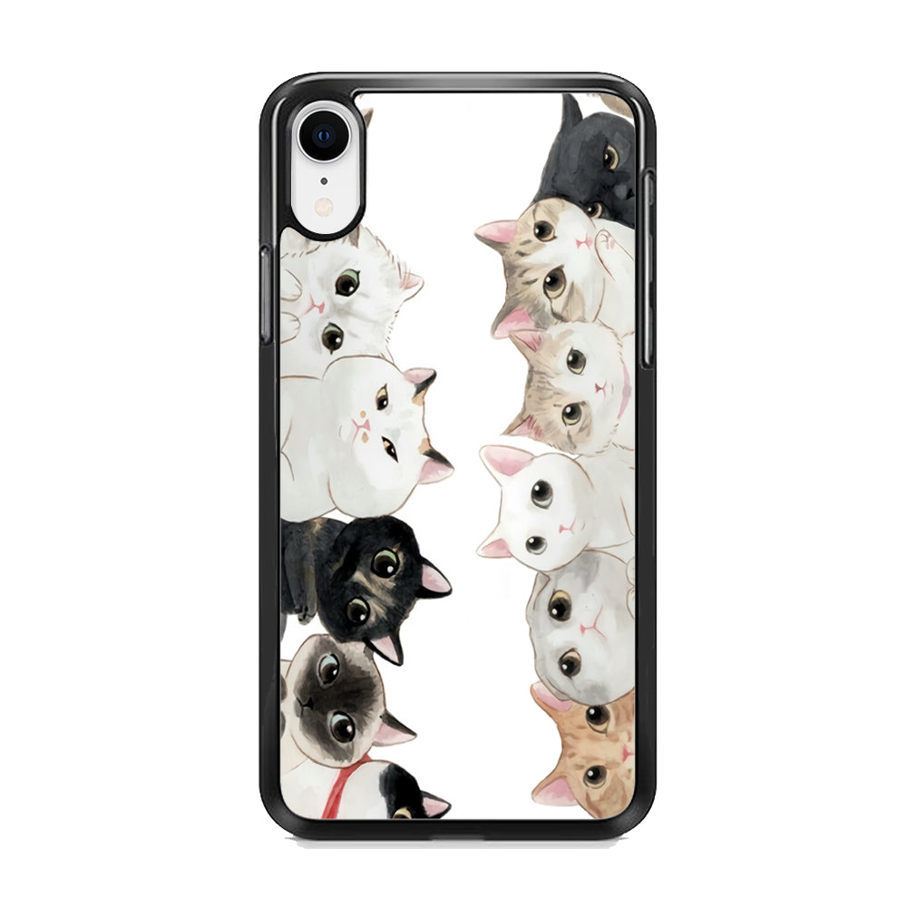 Cute Cat 002 iPhone XR Case - Octracase