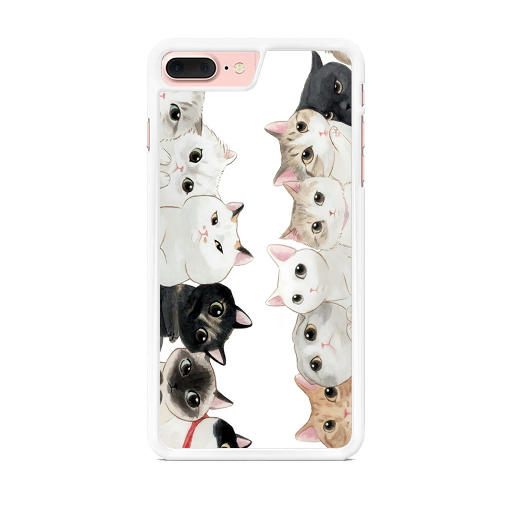 Cute Cat 002 iPhone 8 Plus Case - Octracase