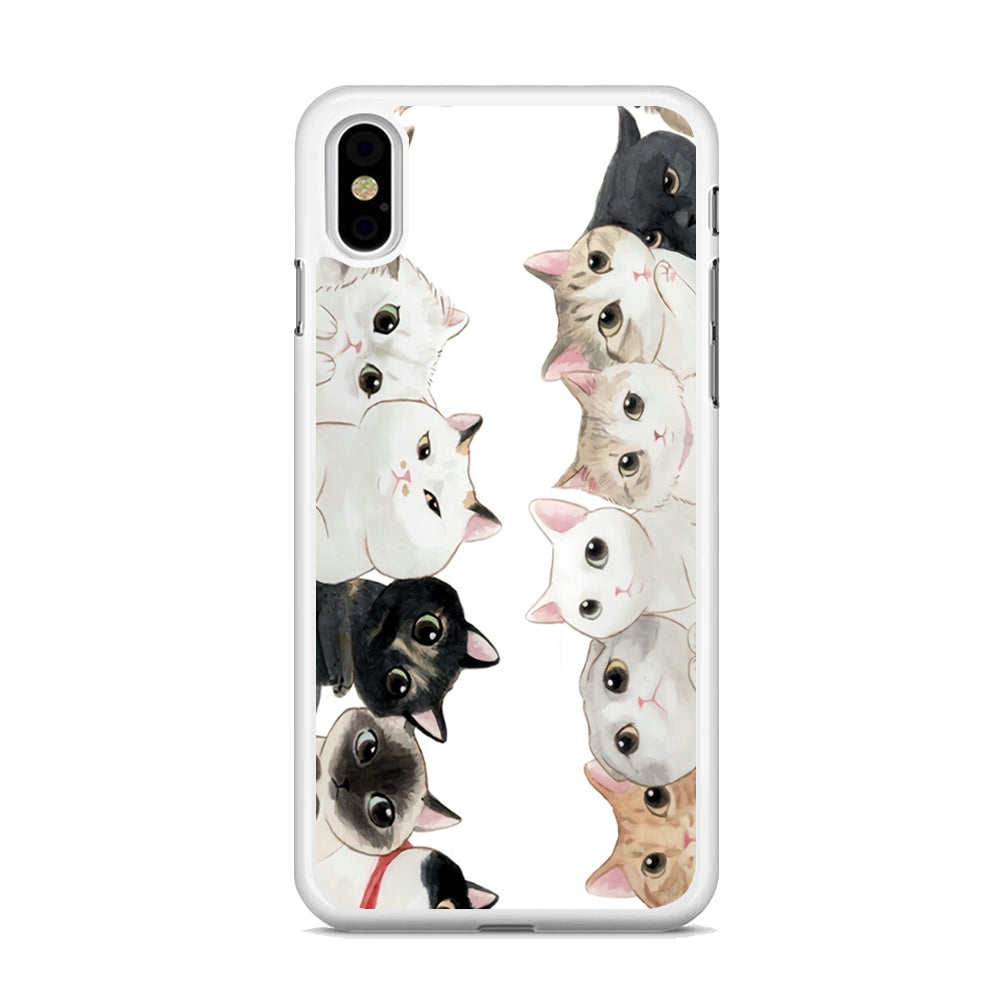 Cute Cat 002 iPhone Xs Max Case - Octracase