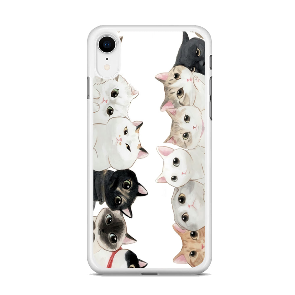 Cute Cat 002 iPhone XR Case - Octracase