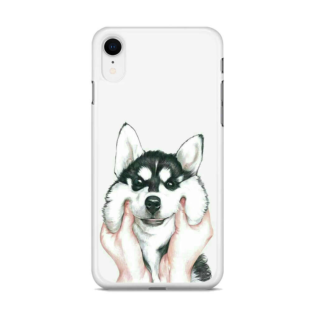 Cute Face Dog 001 iPhone XR Case - Octracase