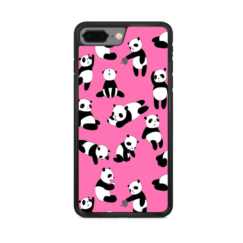 Cute Panda iPhone 8 Plus Case - Octracase