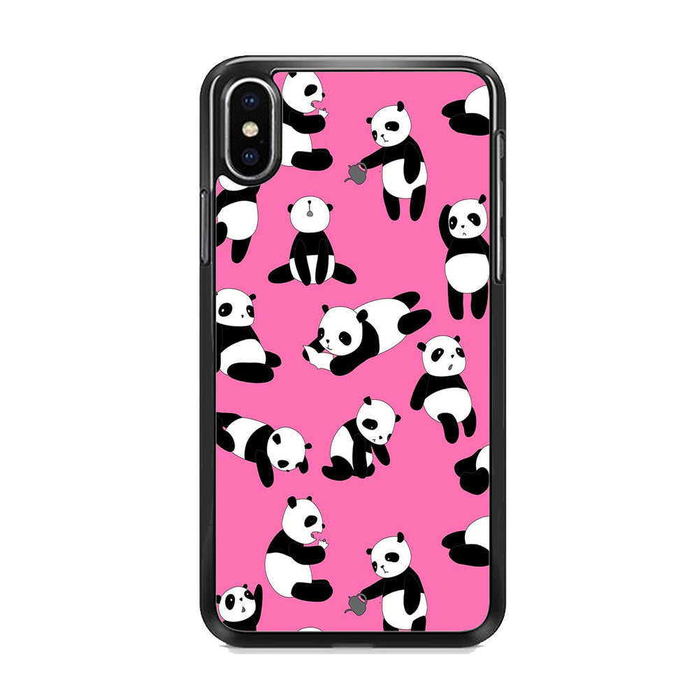 Cute Panda  iPhone X Case - Octracase