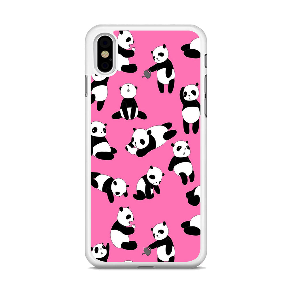 Cute Panda  iPhone X Case - Octracase