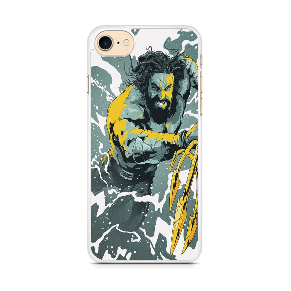 DC Aquaman Battle Cartoon iPhone 7 Case - Octracase