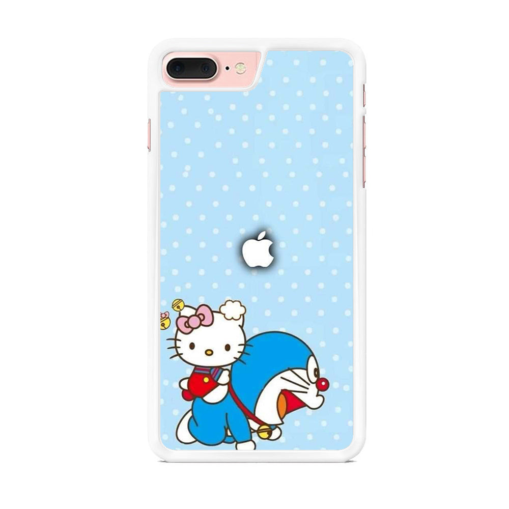 DM Doraemon and Hellokity  iPhone 8 Plus Case - Octracase