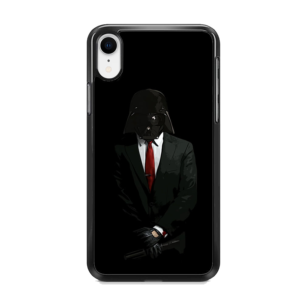 Darth Vader Black Tuxedo iPhone XR Case - Octracase