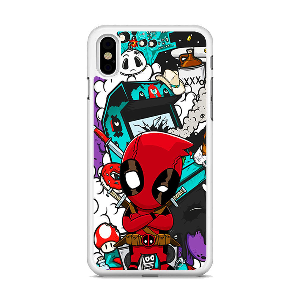 Deadpoll Game Repair iPhone Xs Case - Octracase