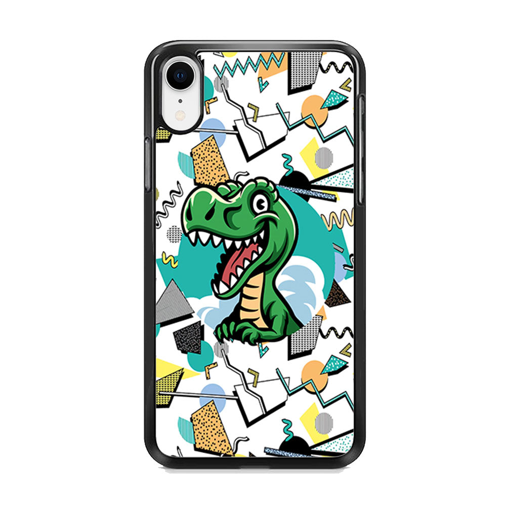 Dino Collage Form of Plesure iPhone XR Case - Octracase