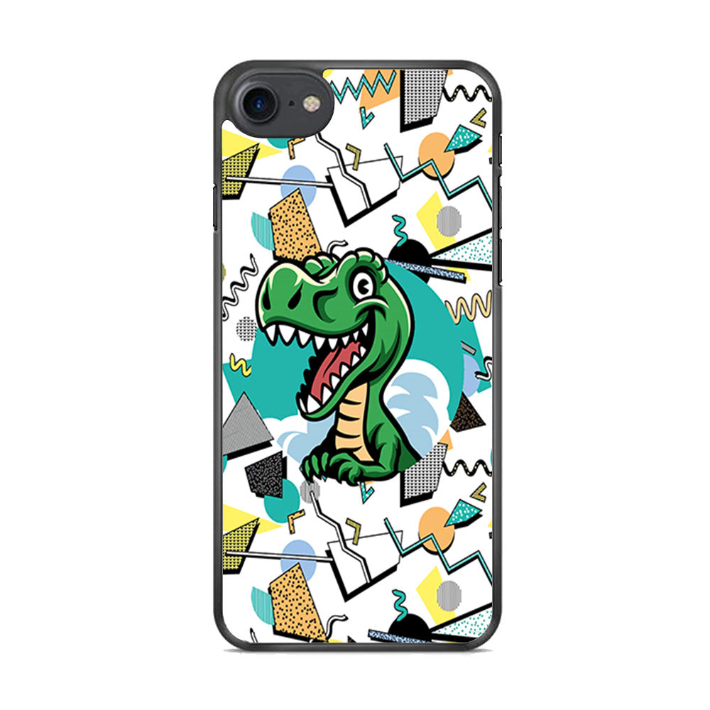 Dino Collage Form of Plesure iPhone 7 Case - Octracase