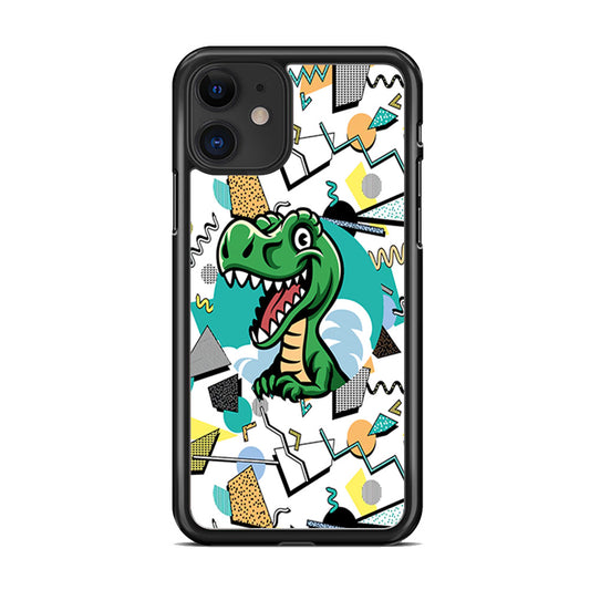 Dino Collage Form of Plesure iPhone 11 Case - Octracase