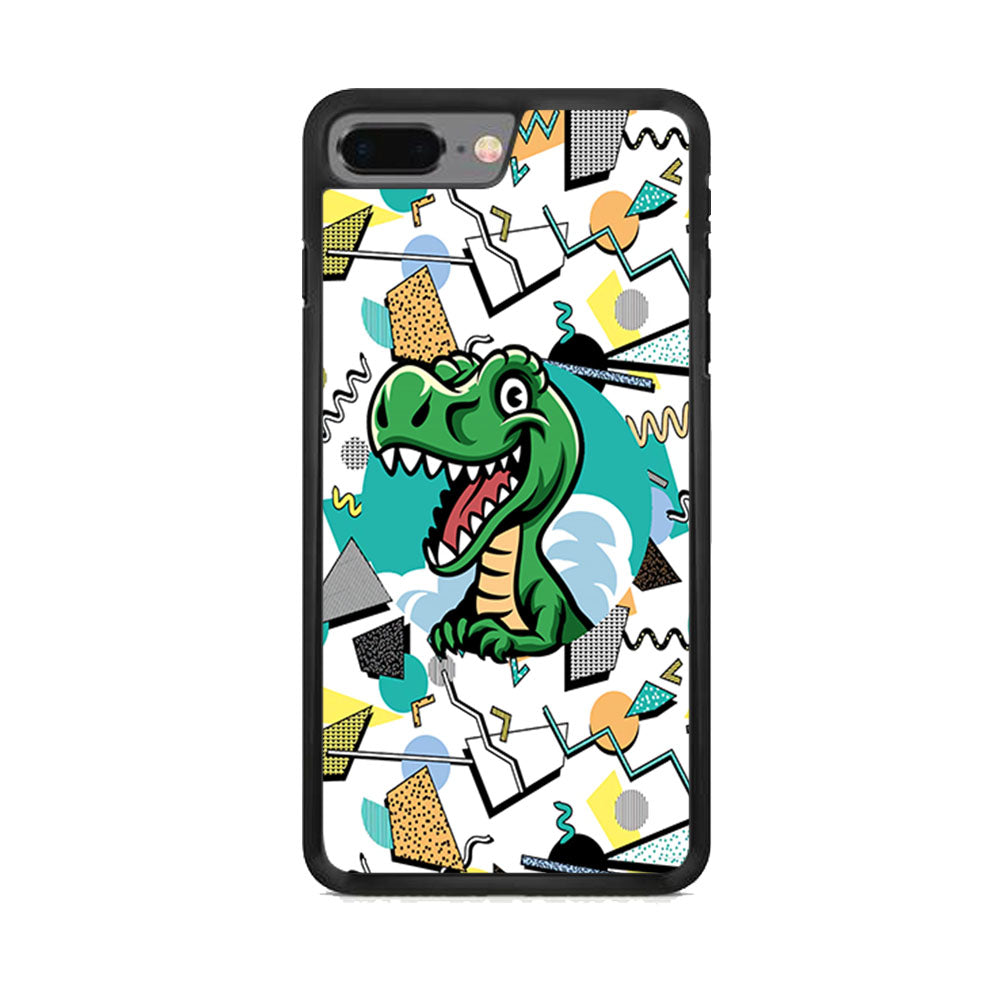 Dino Collage Form of Plesure iPhone 7 Plus Case - Octracase