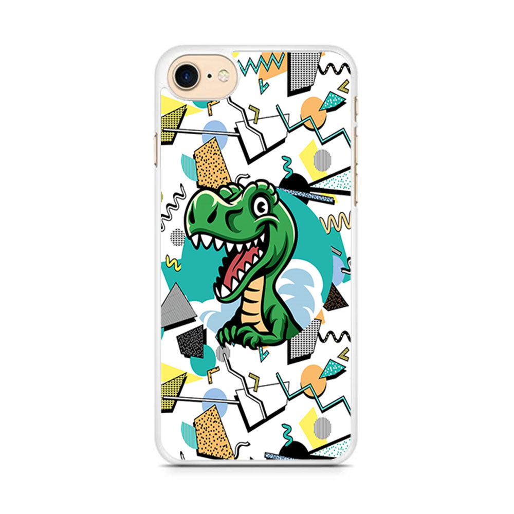 Dino Collage Form of Plesure iPhone 7 Case - Octracase