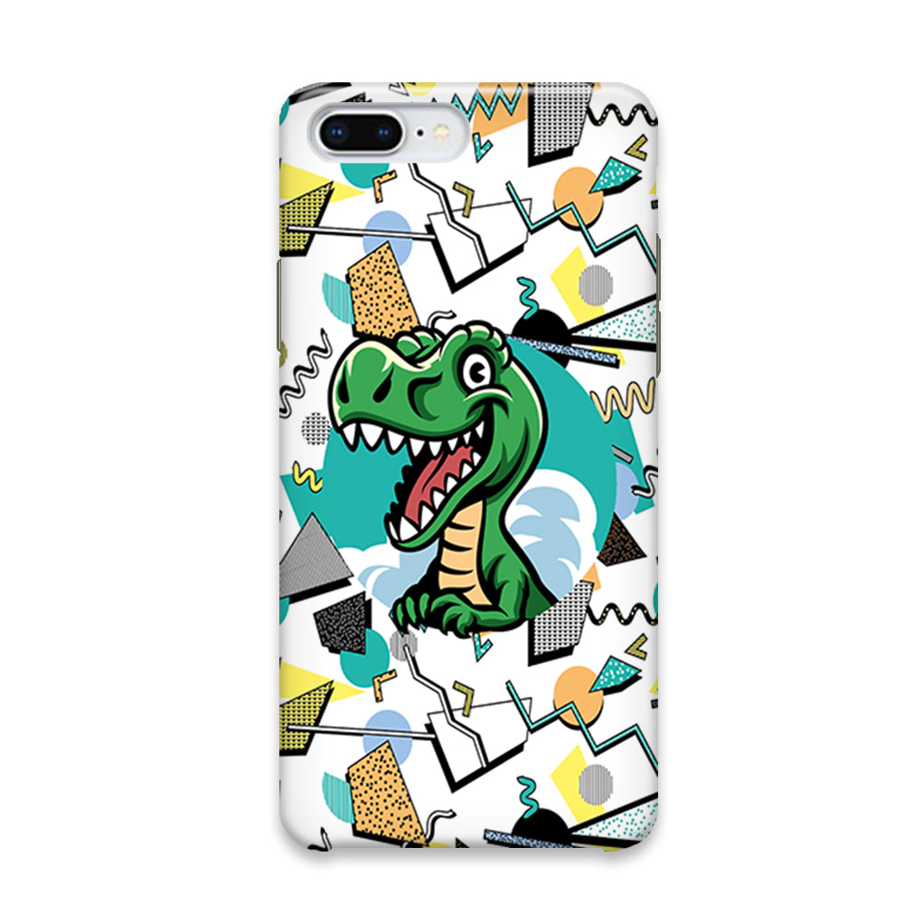 Dino Collage Form of Plesure iPhone 7 Plus Case - Octracase