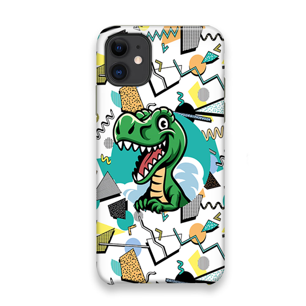 Dino Collage Form of Plesure iPhone 11 Case - Octracase