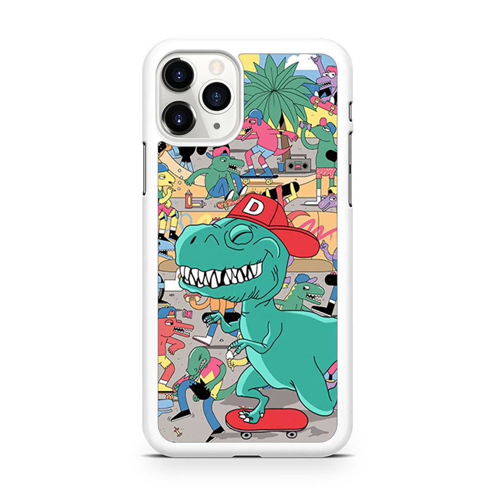 Dino Park of Skating iPhone 11 Pro Case - Octracase